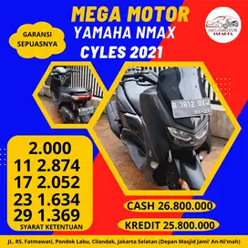 YAMAHA NMAX 2021 CASH KREDIT JAMINAN GARANSI SEPUASNYA