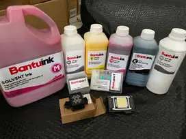 BAHAN BAKU DTF, ECOSOLVENT, SOLVENT, SPAREPART DIGITAL PRINTING
