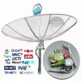 Ahli jasa pasang antena TV digital service parabola dan camera CCTV