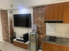 disewakan 2kamar furnish apartemen basura city