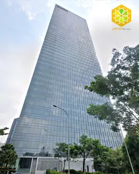 DISEWAKAN RUANG KANTOR TOKOPEDIA TOWER BARE HIGH ZONE 155sqm DAN 402m2