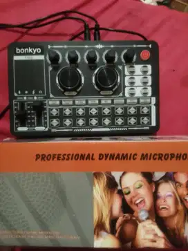 Soundcard F999 Bonkyo + mic