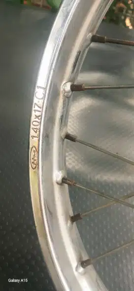 Pelek velg honda blade, revo absolute, supra, karisma ring 17 set