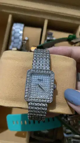 Jam Tangan PIAGET Full Batu Permata / Jam Tangan Wanita