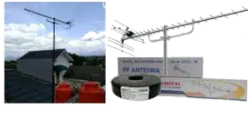 Ahli jasa pasang antena TV digital service parabola dan camera CCTV