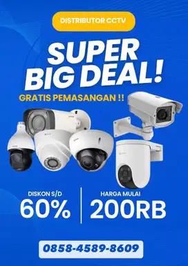 CCTV MURAH GRATIS PEMASANGAN