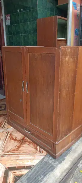 Rak Sepatu Jumbo,Meja Makan Dan Lemari Jati 2Pintu Jual Borongan