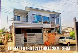 Dijual rumah baru dua lantai siap huni strategis di kota