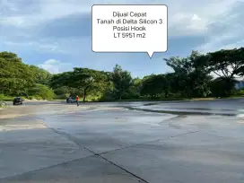 Dijual Cepat Tanah Delta Silicon 3 Posisi Hook Bagus