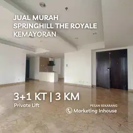 APARTEMEN SPRINGHIL THE ROYAL RESIDENCE KEMAYORAN DEKAT GOLF BISA KPR