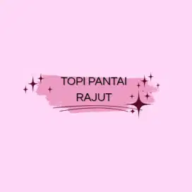 TOPI PANTAI RAJUT