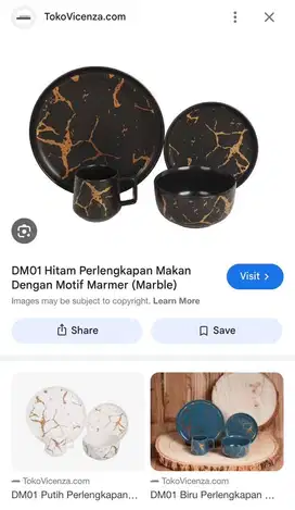 Perlengkapan makan Vicenza DM-01