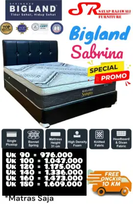 Berbagai macam springbed bigland (sa)