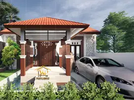 Rumah Limasan Nuansa Alam – Lahan Luas Dekat Candi Prambanan