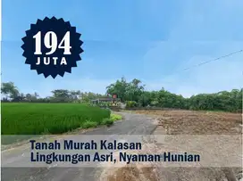 Tanah Murah Kalasan, 100 Jt-an, Cocok Bangun Hunian