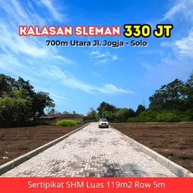 Siap Bangun Dijual Tanah Di Kalasan dekat Jalan Raya Jogja Solo