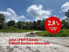 Tanah Murah Sleman, 2 Jt-an/m, Jalan LPMP Kalasan