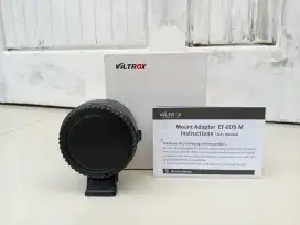 Adapter lensa canon EF - M viltrox fullset