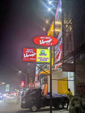 Huruf timbul | papan nama | neon box | rfeklame | akrilik | billboard