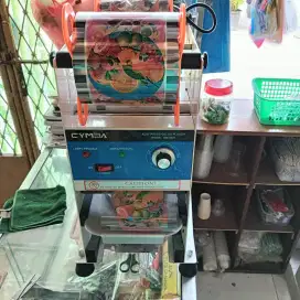 Mesin cup sealer merk Cymba