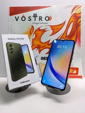 Bergaransi !! Samsung Galaxy A34 5G ram 8/256 gb Mulus 99% like new !!