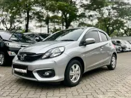 [ TERAWAT ] HONDA BRIO E CVT AT MATIC 2017 SILVER