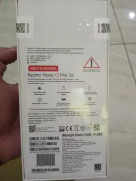 Jual cepat redmi note 13 pro 5G 12/512