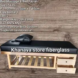 Bed massage/Bed spa/meja pijat kayu jati/ranjang massage terbaru