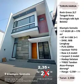 Rmh Gress 2LT Klampis Semolo Tengah Dekat Kampus UNTAG, MERR