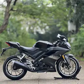 YAMAHA YZF R15 V3 HITAM 2021 KM 18K PAJAK HIDUP NO MINUS