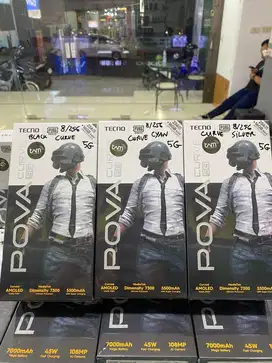 NEW TECNO POVA 7 CURVED 5G 8/256. HARGA TERMURAH