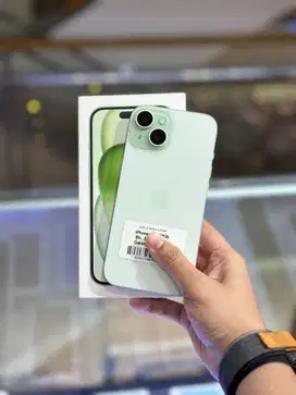 iPhone 15 128Gb Second Green Bagusss Muluss