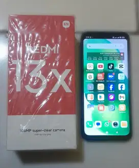 Yg php minggir, Xiaomi redmi 13x ram 8/256 GB, NCF, baru 1 minggu