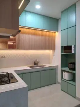 KITCHEN SET - KAMAR SET - BACKDROP TV - LEMARI TANGGA