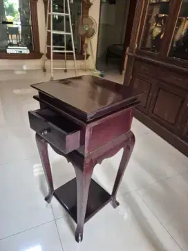 MEJA HIAS KAYU JATI