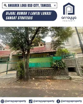 DIJUAL CEPAT HARGA MURAH DI CLUSTER ANGGREK LOKA BSD 'ARB73