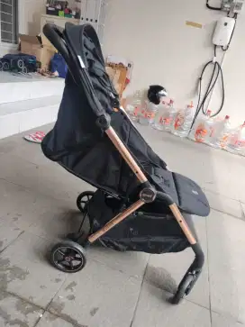 DIJUAL STROLLER HYBRID 2 ROSE GOLD LIKE NEW 2025