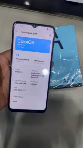 oppo A77s ram 8/128