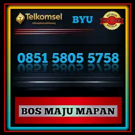 Nomor Cantik Hoki Berkarakter Telkomsel Byu exsclusive 805 5758