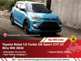 [ WARRANTY ] Toyota Raize 1.0 Turbo GR Sport CVT AT Biru 2022/2023