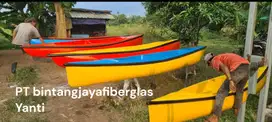 perahu kano duble,sampan dayung untuk duwa sampay tiga orang