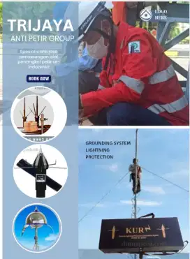 Agen ahli jasa pasang penangkal petir da n grounding mesin