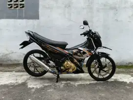 Suzuki Satria F150 tahun 2015 kondisi bagus