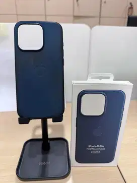 Apple Iphone 15 Pro Finewoven Case Pasific Blue