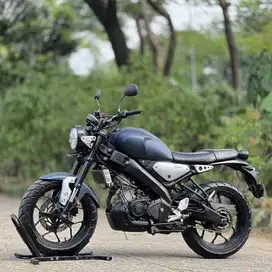 YAMAHA XSR 155 BIRU DOFF 2022 KM 19K PAJAK PANJANG LIKE NEW