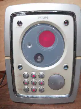 Philips Micro Hi-fi Amplifier, full ori, radio & Aux ok, merk Holland