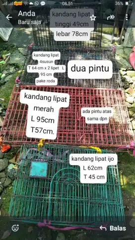 kandang bekas kucing