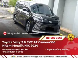 [ LOW KM 7RB ] Toyota Voxy 2.0 CVT AT Hitam Metalik 2024 2025