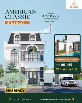 Dijual Rumah Mewah 10 Menit Ke Kampus UMY Jogja