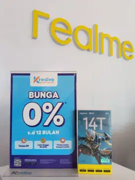 REALME 14T 5G RAM UP TO 18GB HARGA CUMA 3JUTAAN BISA KREDIT TANPA DP